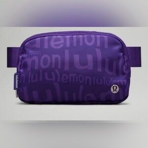 Limited Edition Lululemon Athletica Deep Purple Belt Bag